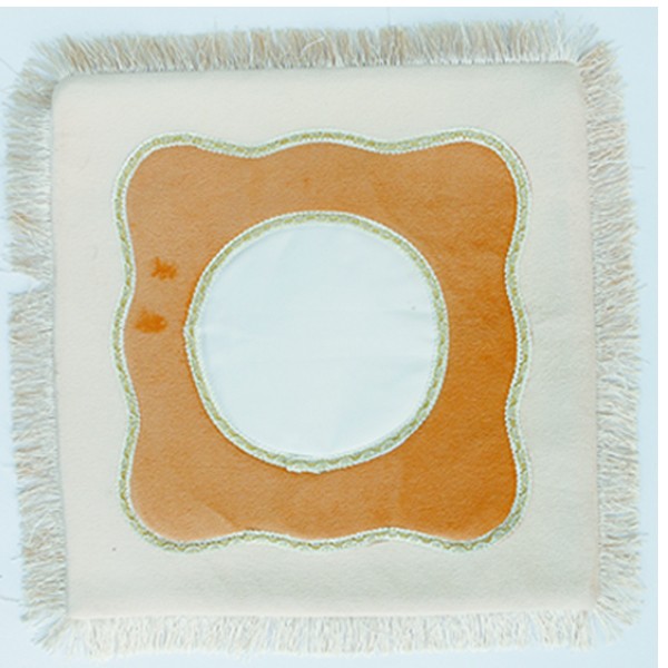 欧式驼色方圆形抱枕(图1)